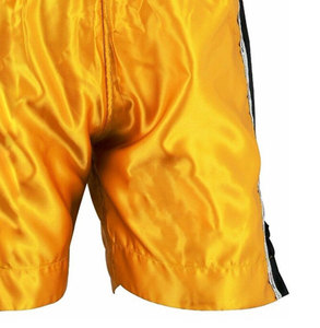 Athletic Boxing Shorts for <b>Men</b> Lightweight Satin Fight <b>Trunks</b> for Ring Gym Training MMA & Kickboxing - Product Image 4