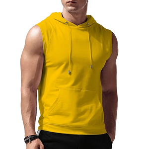 Sudadera sin mangas transpirable, que absorbe la humedad, agradable para la piel y cómoda, de color sólido, corte ajustado, para fitness. - Product Image 6