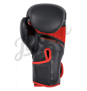 Premium Boxing Gloves Wholesale Custom Logo PU Leather Kickboxing MMA Training Gloves High Quality Boxing Gloves - Product Image 3