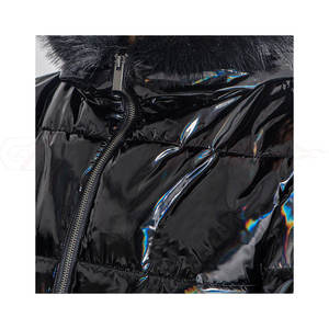 Chaqueta Acolchada Cortavientos para Hombre, Abrigo de Invierno Impermeable, Transpirable, Tejido Cálido y Resistente, Chaqueta Casual para Exteriores - Product Image 6