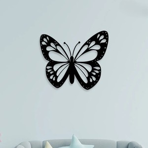 Décoration murale en métal en forme de papillon, ornement suspendu décoratif pour l'intérieur - Product Image 3