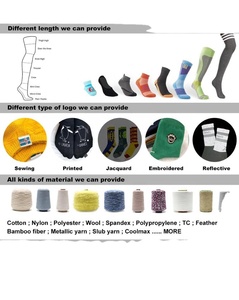 Haute Qualité Personnalisé Hommes Femmes Genou Haute 20-30mmhg Cyclisme Athlétique En Gros Chaussettes De Compression - Product Image 6