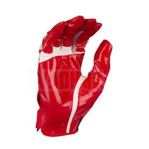 Gants de football américain en cuir en gros, antidérapants, imperméables, avec sangle de poignet réglable, meilleur design, nouvelle arrivée en promotion - Product Image 3