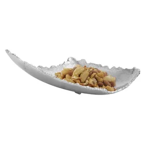 Luxury Handmade Decorative <b>Tray</b> Metal Serving <b>Tray</b> for Interiors Designer Metal <b>Tray</b> Premium Gift <b>Tray</b> for Weddings plated safe - Product Image 3