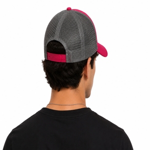 Gorra Trucker Unisex Ajustable, Diseño Casual de Primavera/Verano con Visera Curva, Cierre, Cómoda para Exteriores, Estilo Urbano - Product Image 2