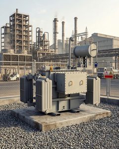 Transformador de distribución de cobre con bobinado de cobre, 2500 kVA, 11kV a 415V, refrigerado por aceite, ONAN Dyn11, 50Hz, estándar IS IEC IEEE. - Product Image 1
