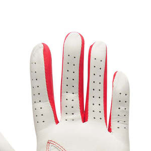 Guante de golf de cuero genuino para mano derecha con agarres para mayor comodidad, antideslizante y de alto rendimiento para adultos - Product Image 3