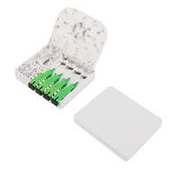 Offre Spéciale – Boîtier Terminal d'Accès Fibre Optique Mural Damu DM-4 FTTH 4 Ports PC+ABS, Couleur Personnalisable, Garantie 5 Ans