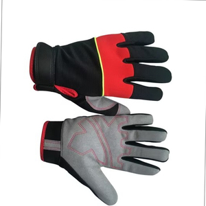 Soft Leather Work Safety Gloves <b>Full</b> Finger Mechanic Gloves Breathable Anti <b>Slip</b> Protective Hand Gear - Product Image 2