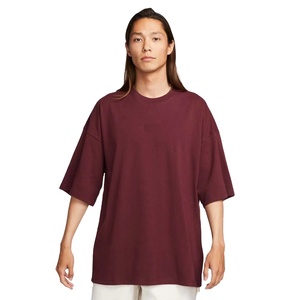 เสื้อยืดผู้ชายไซส์ใหญ่คุณภาพสูง ทันสมัย ผ้าฝ้าย 100% สีพื้น เป็นมิตรกับสิ่งแวดล้อม ผ้าเจอร์ซีย์เนื้อหนา ไม่เป็นขุย - Product Image 1