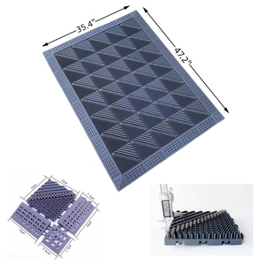 Alfombra de Entrada Moderna Antideslizante de EVA Entrelazada, Resistente al Desgaste, para Supermercados, Hoteles, de Alta Resistencia, Fácil de Instalar - Product Image 5