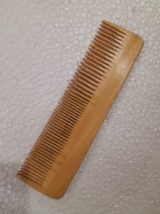 Peine Desenredante de Madera Ligero de Dientes Anchos Personalizado, Diseño Antiguo, Tamaño de Bolsillo, para Uso Doméstico, Hombres, Mujeres, Novias, Manualidades - Product Image 3