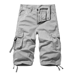Pantalones Cortos Cargo para Hombre, Nueva Moda, Ropa de Exterior, Transpirables, de Secado Rápido, Cómodos, con Múltiples Bolsillos, Servicio OEM - Product Image 2