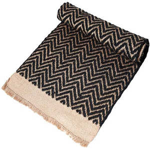 Paillasson décoratif en jute – Tapis d'entrée tressé durable pour une décoration intérieure moderne et rustique - Product Image 1