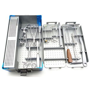 Kit de Instrumentos Ortopédicos para Pequeños Fragmentos, Acero Inoxidable Alemán, Set de Cirugía para Miembros Superiores, Certificado CE ISO, Proveedor Mayorista - Product Image 1