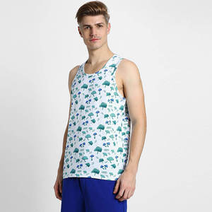 Summer Polyester Mesh Breathable tank Top Sportswear Training <b>Singlet</b> Crewneck Sleeveless <b>Men</b> Tshirt Wholesale - Product Image 4