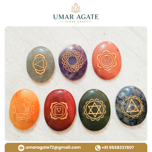 Set de Orgonita de Siete Chakras de Calidad Premium con Piedras Preciosas Talladas para Sanación, Alineación Energética, Meditación y Regalos de Año Nuevo - Product Image 5