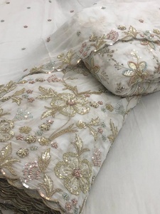 Tissu brodé 100 % coton, matière de qualité supérieure, idéal pour les designers français et l'exportation mondiale de la mode par Hitjem Export - Product Image 4