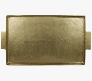 Plateau de service antique en laiton fait main, style traditionnel indien, pour thé, café, en-cas, table à manger, cuisine, décoration intérieure - Product Image 1
