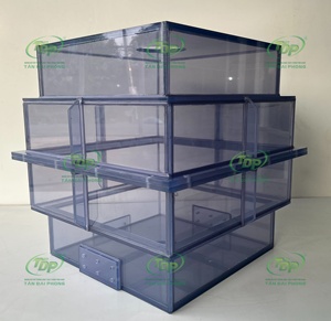 Tanques de Almacenamiento de PVC Transparente, Recipientes a Presión de PVC Transparente, Aptos para Químicos, Agua, Aceite y Combustible, con 1 Año de Garantía, Diseño Personalizado, Vietnam - Product Image 1