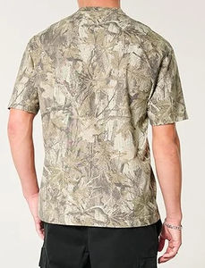 Camiseta de Algodón de Manga Corta, Suave al Tacto, Sostenible, para Caza, Venta al Por Mayor - Product Image 3