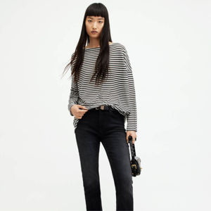 เสื้อยืดผู้หญิงผ้าฝ้ายยืดหยุ่น 100% ทรงหลวม ดีไซน์ใหม่ล่าสุด สีพื้น ใส่สบาย ระบายอากาศ แห้งเร็ว รับผลิตตามแบบ - Product Image 2