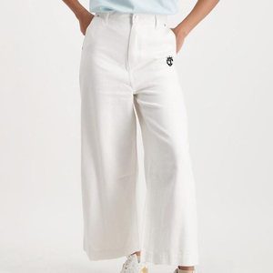 Pantalones Vaqueros de Mezclilla para Mujer, Diseño Moderno, Cintura Media, Corte Holgado, Estilo Casual, Transpirables, del Mejor Fabricante - Product Image 1