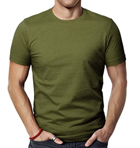 T-shirt à manches courtes pour homme, col rond, avec logo sur le devant, coupe classique, 100% coton, séchage rapide et respirant, t-shirts décontractés - du S au 4XL - Product Image 3