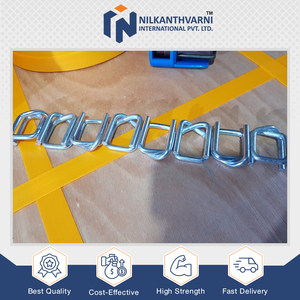 Proveedor Profesional de Hebillas de Alambre Galvanizado con Recubrimiento de Zinc Plateado Hechas en India de 13-40 mm para Correas de Cordón Compuesto de Poliéster - Product Image 2