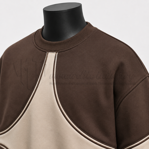 Sudadera Personalizada para Hombre, Cuello Redondo, Felpa, Estilo Urbano, Color Block, Fabricante, Venta al Por Mayor - Product Image 6