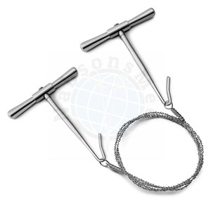 เครื่องมือผ่าตัดกระดูกแบบใช้มือ NABSONS MED Gigli Saw Wire สแตนเลสสตีล สำหรับตัดกระดูก ได้รับการรับรองมาตรฐาน CE ใช้ซ้ำได้ - Product Image 6