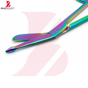 Tijeras para Vendajes de 5.5 Pulgadas, Multicolores, Quirúrgicas, Médicas, de Acero Inoxidable de Alta Resistencia, para Enfermería, Trauma y Primeros Auxilios - Product Image 6
