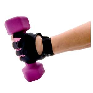 <b>Fingerless</b> Sports <b>Gloves</b> Wrist-Length Eco-Friendly Cotton/Polyester/Spandex Touchscreen Needle Detection All-Season Plain Style - Product Image 3