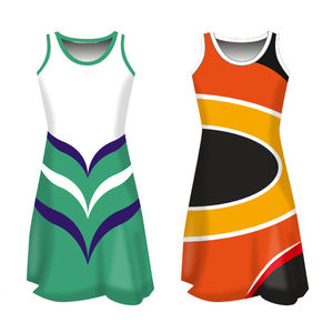 Nouvelle robe de tennis pour femmes, modèle tendance, 100% polyester, respirante, UPF 50+, anti-transpiration, grande taille, couleur personnalisée, adulte - Product Image 5