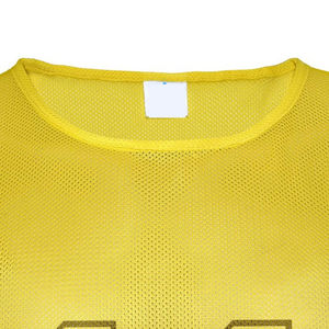 Chalecos Deportivos de Malla Transpirable, Elásticos y Ligeros, sin Mangas, para Entrenamiento de Fútbol, Petos Reversibles de Fútbol - Product Image 6