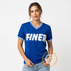 เสื้อยืดผู้หญิง Zeta Phi Beta แบบถัก ทอจากวัสดุรีไซเคิล สีน้ำเงิน 1920 ผลิตจากโพลีเอสเตอร์/คอตตอน คอวี แขนสั้น สวมใส่สบาย แห้งเร็ว - Product Image 3