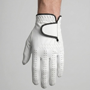 Guante de Golf de Cuero Cabretta Premium para Hombre, al por Mayor, OEM, Transpirable, Perforado, con Logotipo Personalizado, Ajuste Tour, Agarre Impermeable - Product Image 1