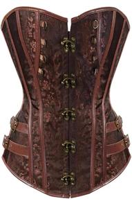 คอร์เซ็ตของผู้หญิงวินเทจชุดกระชับสัดส่วนเซ็กซี่แบบโอเวอร์บัสเทจคอร์เซ็ทผ้าบอร์เคดระบายอากาศทันสมัยสำหรับขนาดใหญ่พิเศษ - Product Image 4