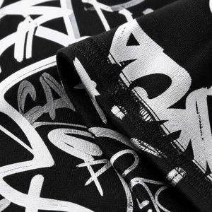 Sudadera con Capucha Personalizada para Hombre, Estampado de Grafiti, Estilo Urbano, Hip Hop, Chaqueta de Forro Polar Extra Grande, Sudadera Informal con Capucha - Product Image 5