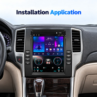 Autoradio Android de style Tesla 9,7'' pour Toyota Land Cruiser Prado 120 Lexus GX470 2002-2009 CarPlay Android Auto DSP SWC GPS