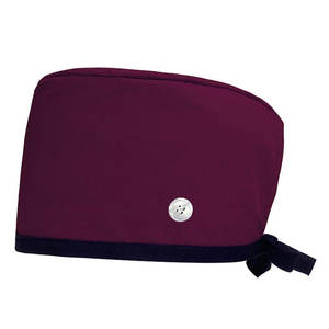 Top Trending Soft Unisex Long Hair Cord lock Nursing Scrub Caps Dental Surgeon Sanitary Chef Medical Caps Customized Color Logo - Product Image 6