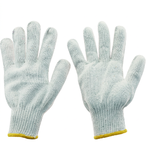 Gants de travail mélangés TRUSCO IG600-10, coton et polyester, calibre 10, taille unique, 10 paires - Product Image 1