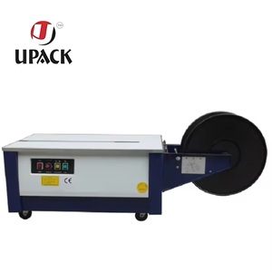 Machine de cerclage semi-automatique à table basse standard |   Machine à cerclage de cartons en sangles PP, modèle standard à table basse - Product Image 3