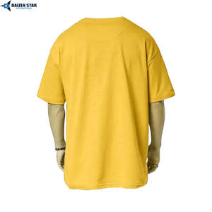 Camisetas de Cuello Redondo para Hombre, Venta al Por Mayor, 100% Algodón/Poliéster, Ecológicas, de Secado Rápido, Transpirables, Manga Corta, Corte Holgado, Casuales, Lisas - Product Image 5