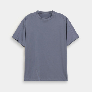 Camiseta Casual de Cuello Redondo, Corte Regular, Personalizada al por Mayor, 200g, Estilo Vintage, 100% Algodón, Transpirable - Product Image 1