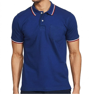T-shirts de golf personnalisés pour hommes, cadeau promotionnel de bureau, logo personnalisé, polyester respirant, séchage rapide, manches courtes, boutons pour t-shirt - Product Image 1