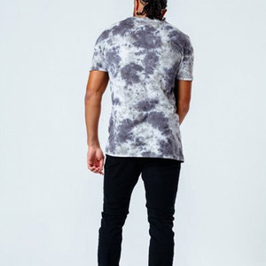 Vente directe usine – T-shirts délavés à l'acide pour hommes, coupe ample, légers, grandes tailles, 100 % coton – T-shirts délavés à l'acide pour hommes en promotion - Product Image 2