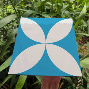 Carrelage mural en ciment 190x190mm pour espaces extérieurs modernes - Product Image 2