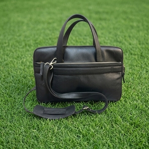 Maletín de Cuero para Portátil, Bolsa de Hombro para Oficina, con Asa Protectora y Cierre - Product Image 3
