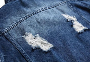 Chaquetas Vaqueras de Moda para Hombre 2026, 100% Algodón, Hechas a Medida, Desgastadas, Vintage, Lavadas con Ácido, para Hombre y Mujer - Product Image 6